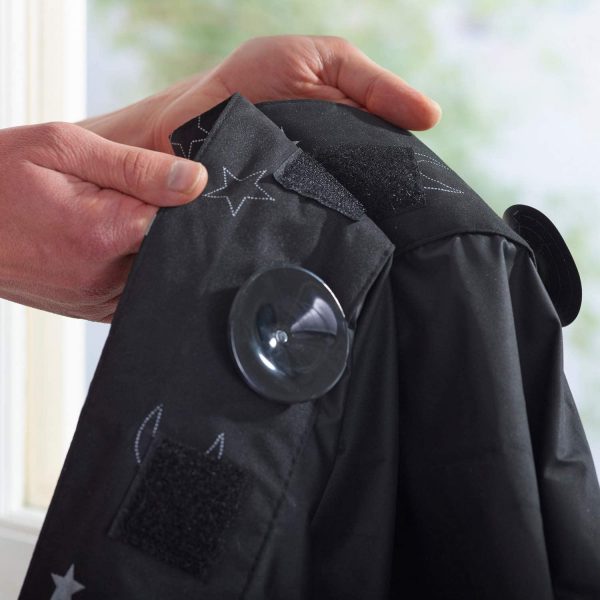 The Gro Company Stars and Moons Gro Anywhere Portable Blackout Blind with Suction Cups