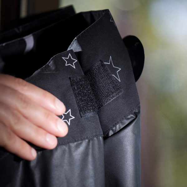 The Gro Company Stars and Moons Gro Anywhere Portable Blackout Blind with Suction Cups