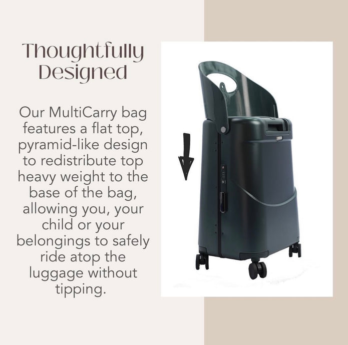 MiaMily Ride-On Carry On Suitcase