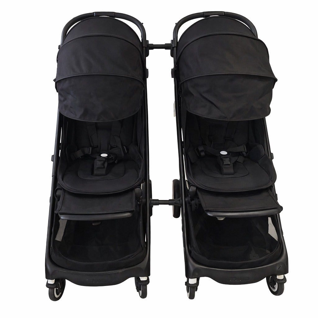Bugaboo Butterfly Twin Setup with Connectors (Side by Side)