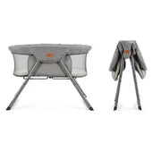 Baby Elegance Kangu Foldable Crib - Grey