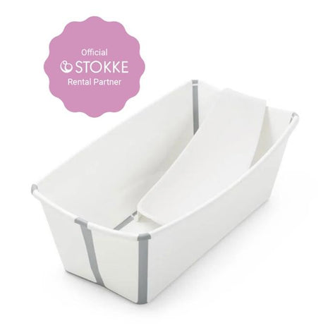Stokke Flexi Bath Baby Bath and Flexi Bath Newborn Support Bundle