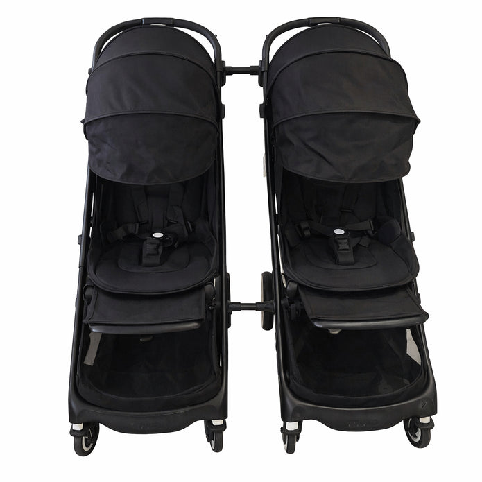 Bugaboo Butterfly Twin Setup with Connectors (Side by Side)