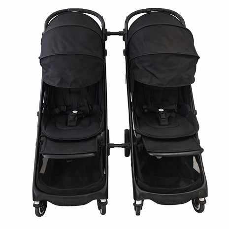 Bugaboo Butterfly Twin Setup with Connectors (Side by Side)