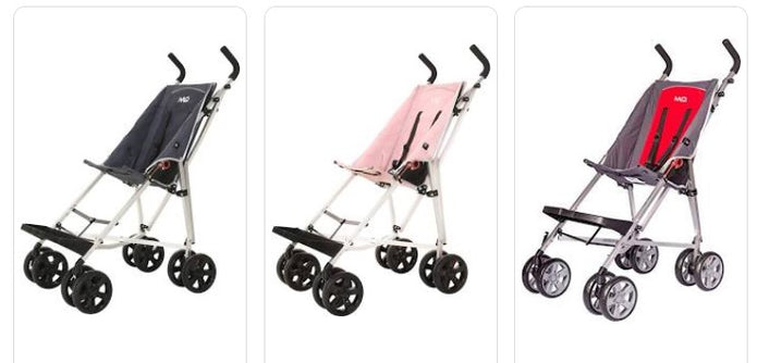 MobiQuip XL Pushchair, Special Needs Buggy, Disability Pushchair for Older Child