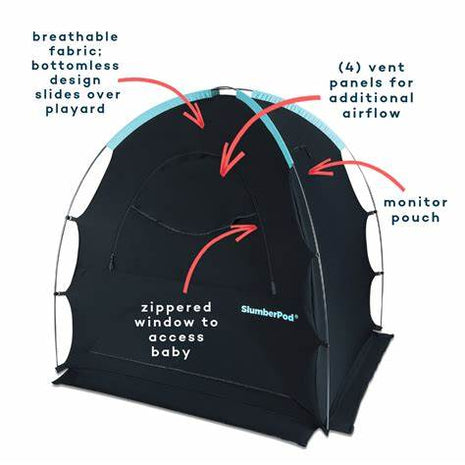 Slumberpod Blackout Tent Hire (Fits over Cot/Crib)