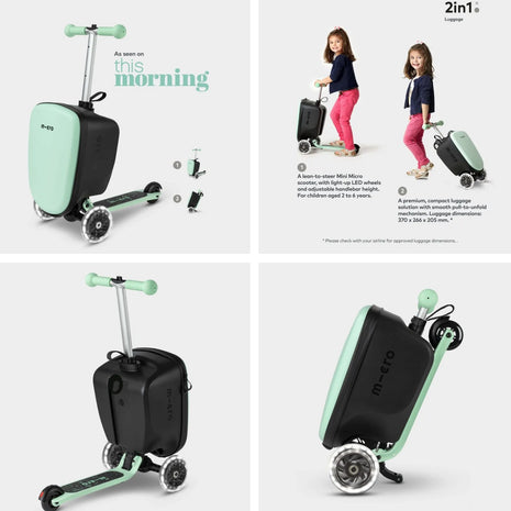 Micro Scooter - Suitcase & Light up Wheels