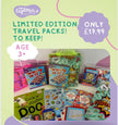 Kids Travel Toy Entertainment Pack Ages 3+ (to KEEP)! Limited Edition